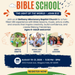 Bethany Niagara VBS Flyer 2026